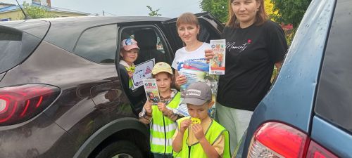 Теләченең 3 нче  номерлы балалар бакчасында «Бала – төп пассажир»акциясе узды