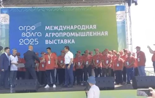«Агроволга- 2025» күргәзмәсендә катнашып, механизаторлар ярышында призлы урынга чыкты
