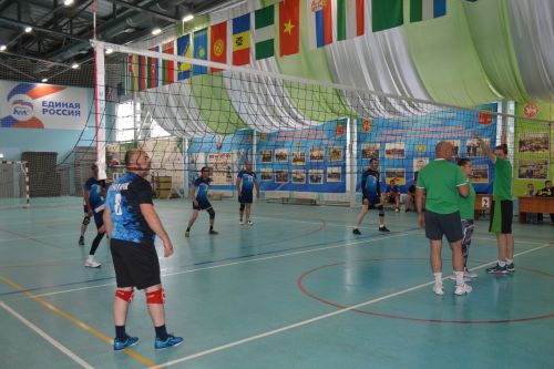 Волейбол  буенча дусларча  очрашу