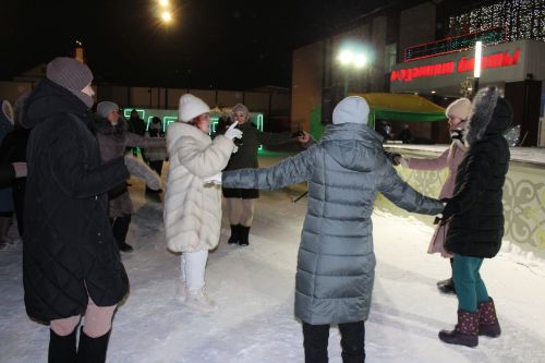 Теләчедә Яңа ел яллары күңелле уза