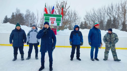 Олы Тиләҗе авылы Кубогына хоккей ярышлары узды