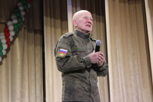 Теләчедә Ватанны саклаучылар көне уңаеннан тантаналы бәйрәм концерты булды