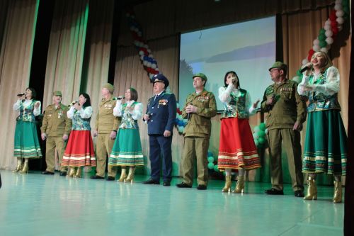 Теләчедә Ватанны саклаучылар көне уңаеннан тантаналы бәйрәм концерты булды