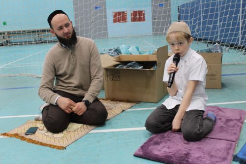Теләчедә Ураза Гаете намазлары узды (фоторепортаж)