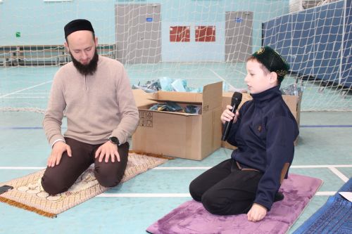 Теләчедә Ураза Гаете намазлары узды (фоторепортаж)