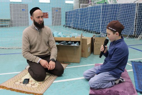 Теләчедә Ураза Гаете намазлары узды (фоторепортаж)