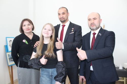 Россия Герое безнең районда (фоторепортаж)