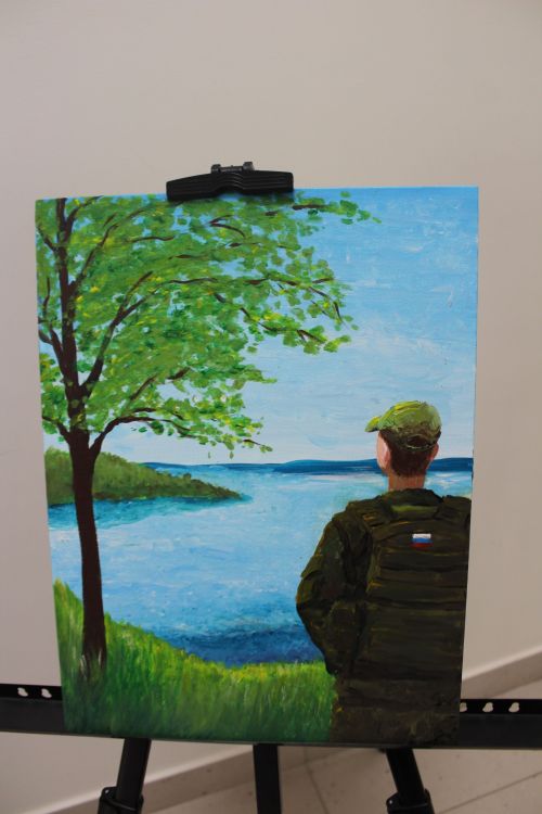 Россия Герое безнең районда (фоторепортаж)