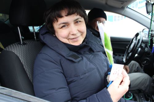 Автоледиларга - чәчәкләр