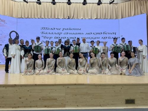 Балалар сәнгать мәктәбе коллективы Саба аграр көллиятендә концерт оештырды