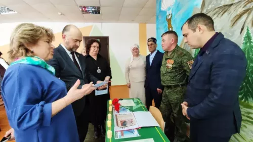Олы Мишә урта мәктәбендә Герой партасын ачу чарасы булды