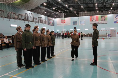 Хәрби - патриотик уеннар узды