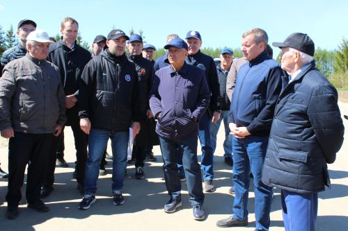 Рөстәм Миңнеханов Теләчедә чәчү кампаниясенең барышын бәяләде