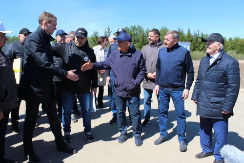 Рөстәм Миңнеханов Теләчедә чәчү кампаниясенең барышын бәяләде