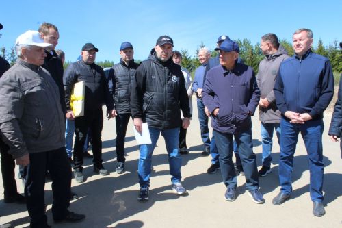 Рөстәм Миңнеханов Теләчедә чәчү кампаниясенең барышын бәяләде
