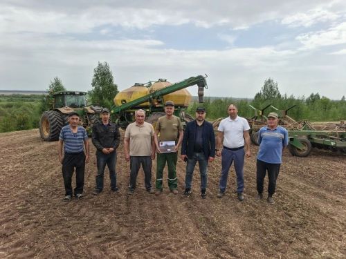Язгы кыр эшләре  барышы белән таныштылар