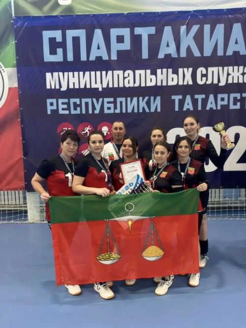 Спартакиаданың көмеш призёрлары булдылар