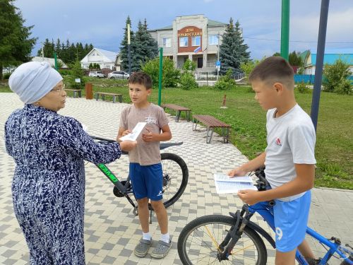 Сәламәт яшәү рәвешен популярлаштыруга юнәлдерелгән акция үткәрделәр