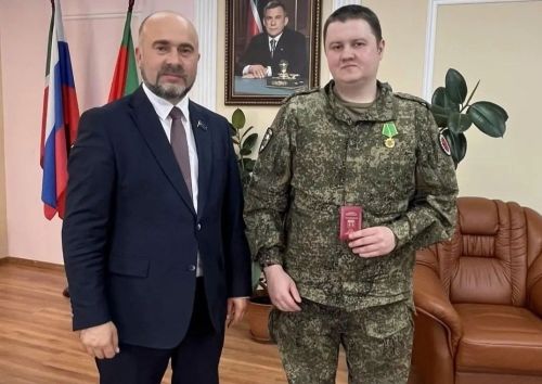 «Теләче муниципаль районы алдындагы казанышлары өчен» медале тапшырдылар