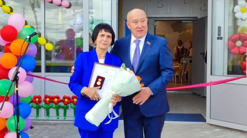 Үзәк бистәсендә балалар бакчасы ачылды
