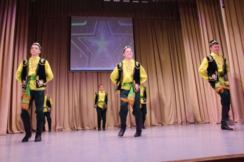 Теләчедә көрәшчеләр концерт куйды