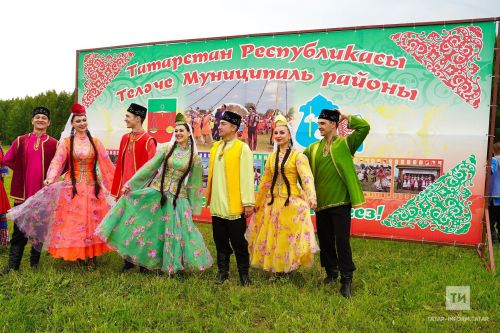 Теләче Сабантуе ачылышыннан Абдул Фархан фоторепортажы