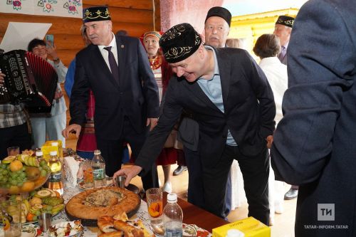 Теләче Сабантуе ачылышыннан Абдул Фархан фоторепортажы