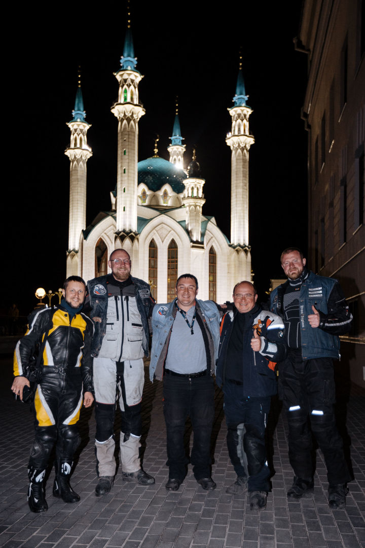Казань посетили участники мотопробег