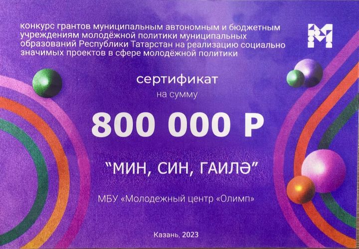 Стали победителями конкурса грантов для муниципальных учреждений молодежной политики