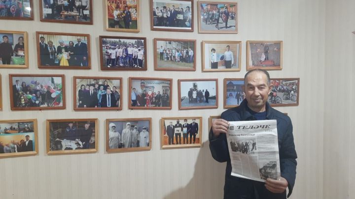 Балыклы авылыннан Ринат Биктимеров : «Район газетасын башлангыч сыйныфтан бирле яратып укыйм»