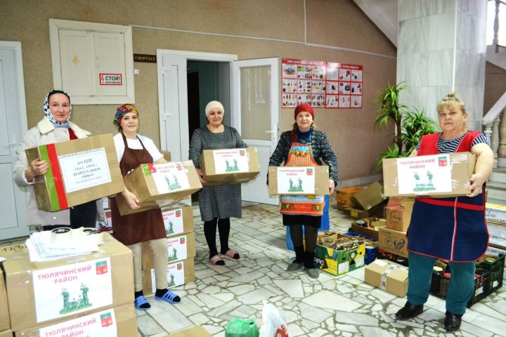 Районда «23 февральгә СВО сугышчысына бүләк» акциясе бара