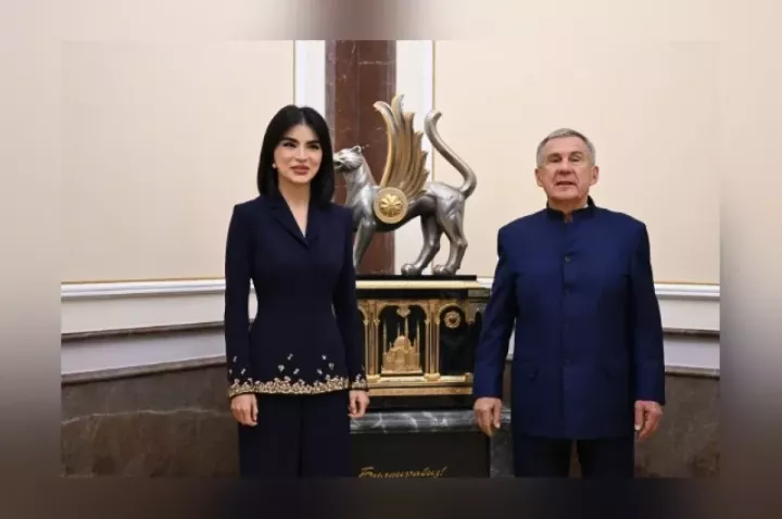 Казанга Үзбәкстан лидерының кызы килде