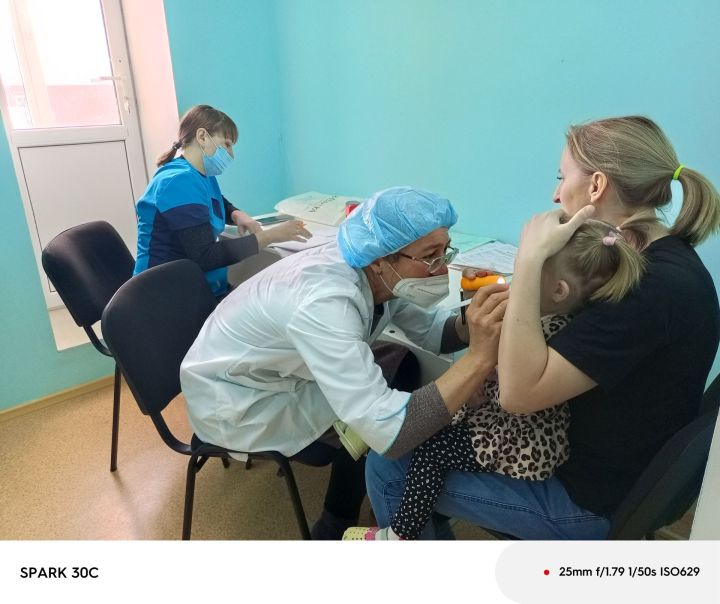 Балалар бакчасында диспансерлаштыру