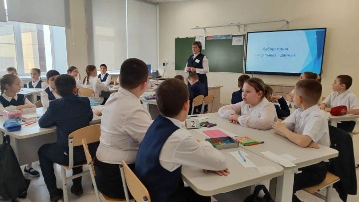 Теләче урта мәктәбендә  республика семинары бара