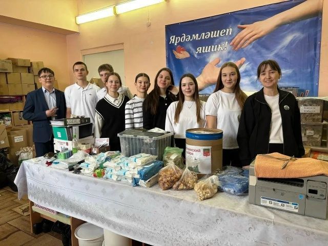 Волонтёрлар штабында булдылар