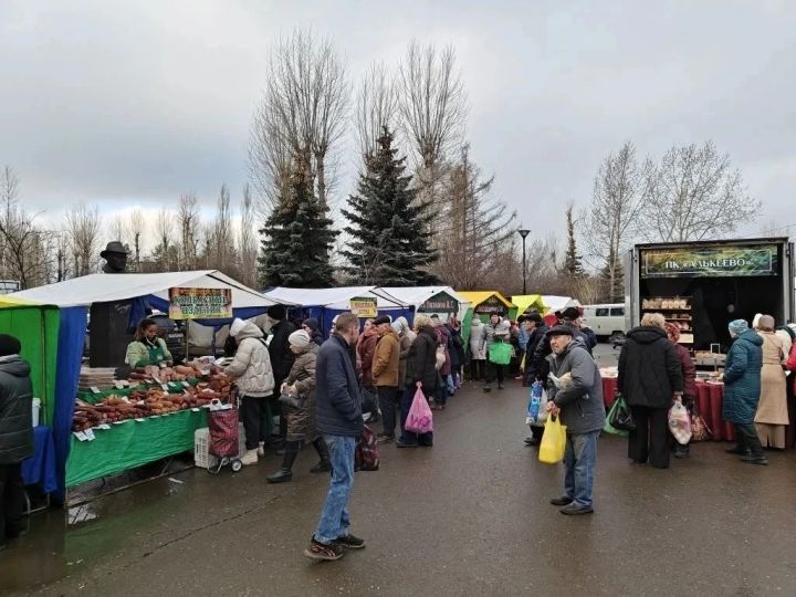 Райондашларыбыз Казан шәһәрендә сату итте