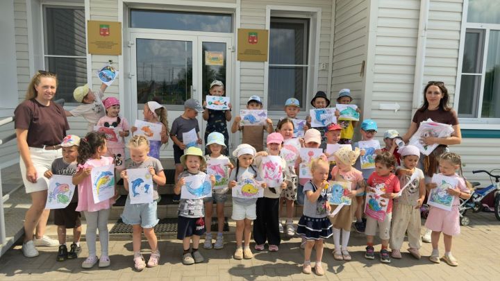 «Олимп» яшьләр үзәге хезмәткәрләре балалар бакчасында кунакта
