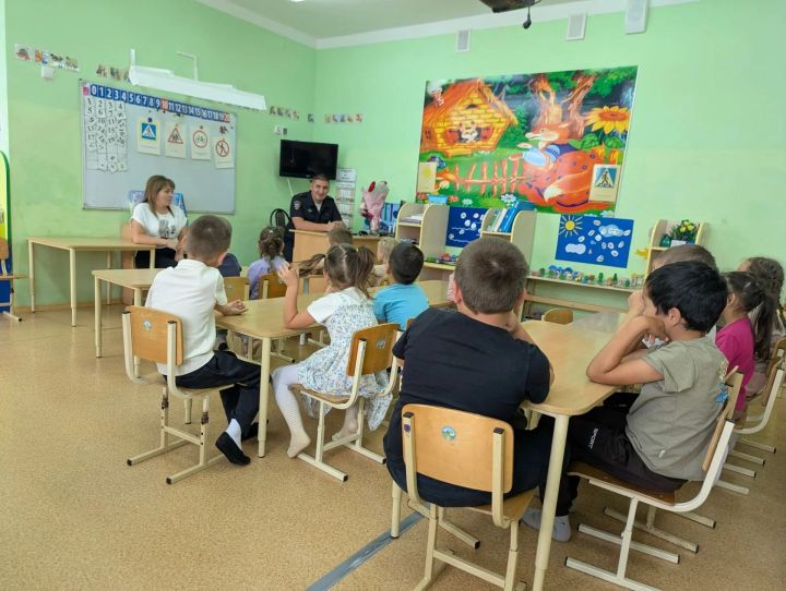 Балалар бакчасында Бөтенроссия куркынычсызлык дәресе узды