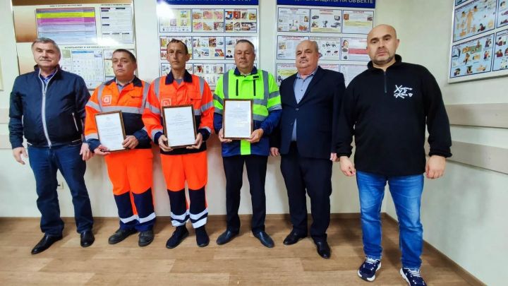 Намуслы хезмәтләре өчен Рәхмәт хатлары тапшырдылар
